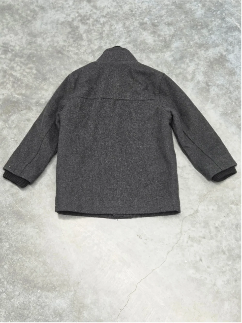 Boys Gap Wool-Blend Field Jacket Size XS Grey Gorpcore Outdoorsy